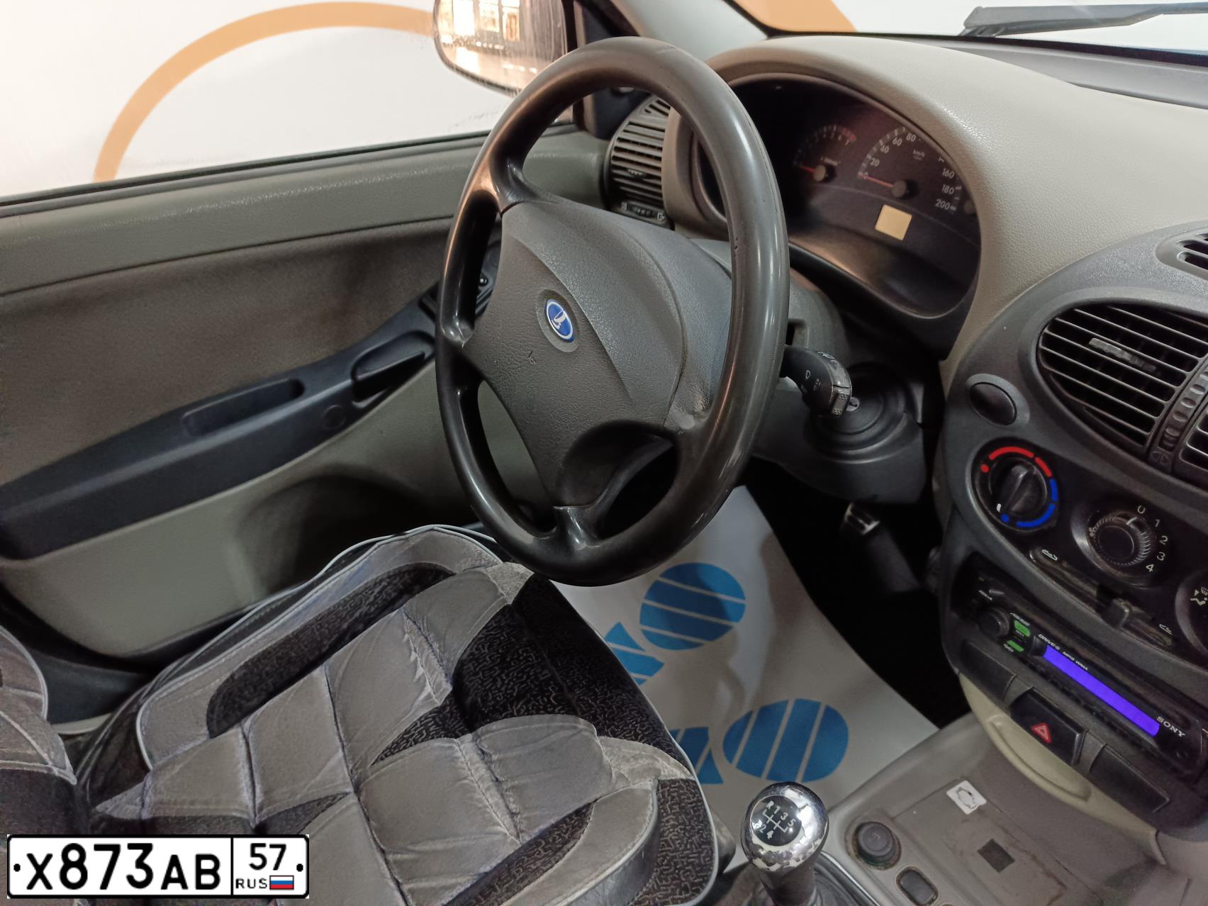 Фото автомобиля LADA 1118 KALINA, 2007 — госномер С795АО46. Цвет: СИНЕ-ФИОЛЕТОВЫЙ