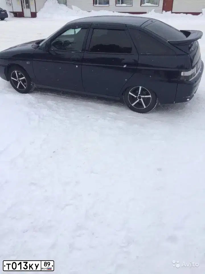Фото автомобиля LADA 2112, 2003 — госномер С449СХ89. Цвет: ЧЕРНЫЙ