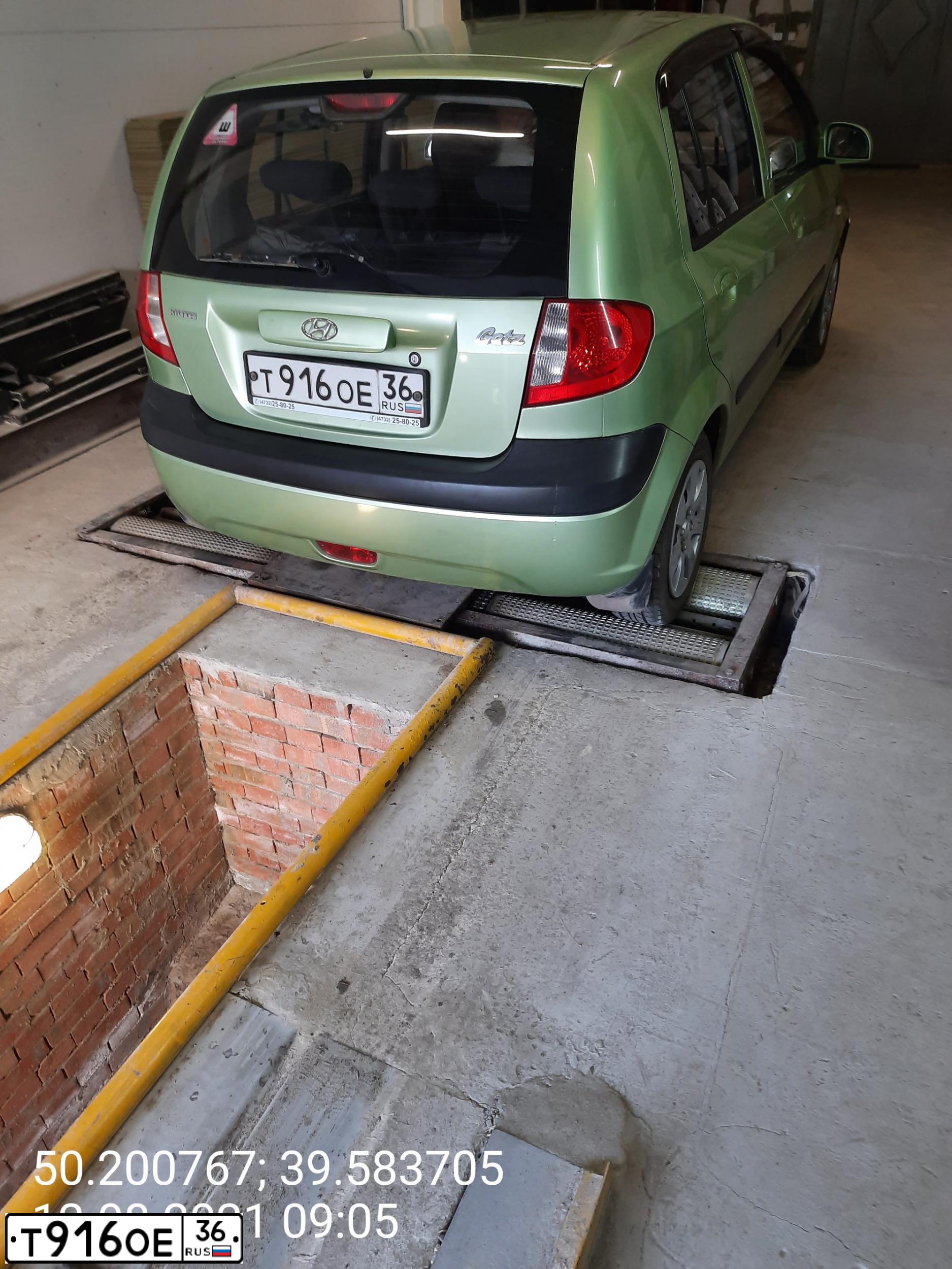 Фото автомобиля HYUNDAI GETZ, 2008 — госномер Т916ОЕ36. Цвет: СВЕТЛО-ЗЕЛЕНЫЙ