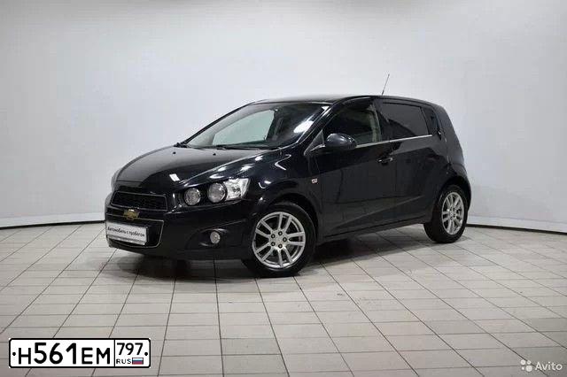 Фото автомобиля CHEVROLET T AVEO, 2014 — госномер Н561ЕМ797. Цвет: ЧЕРНЫЙ