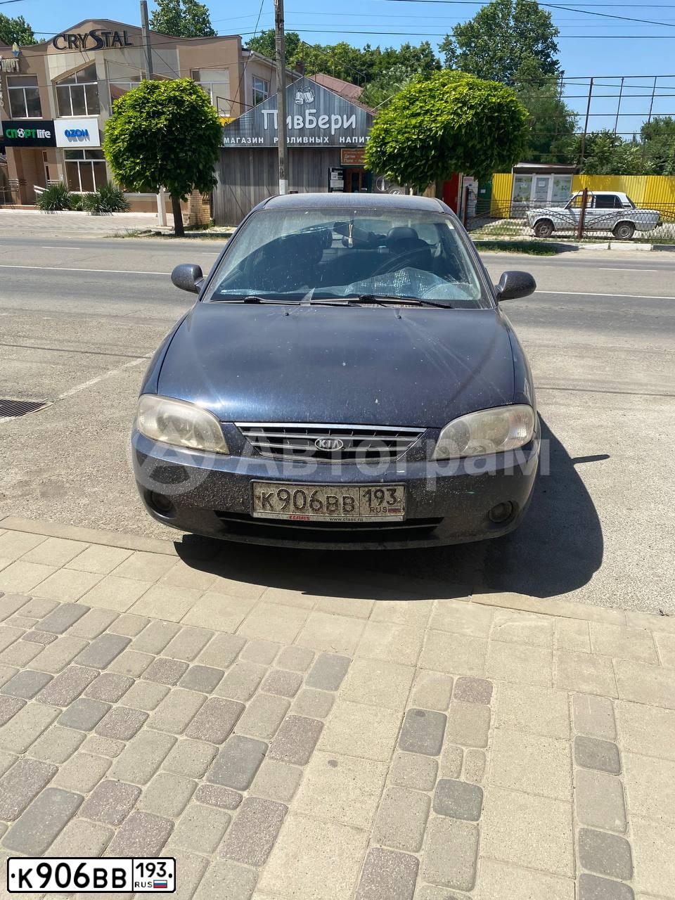 Фото автомобиля KIA SPECTRA, 2007 — госномер Е628ТН102. Цвет: СИНИЙ ТЕМНЫЙ