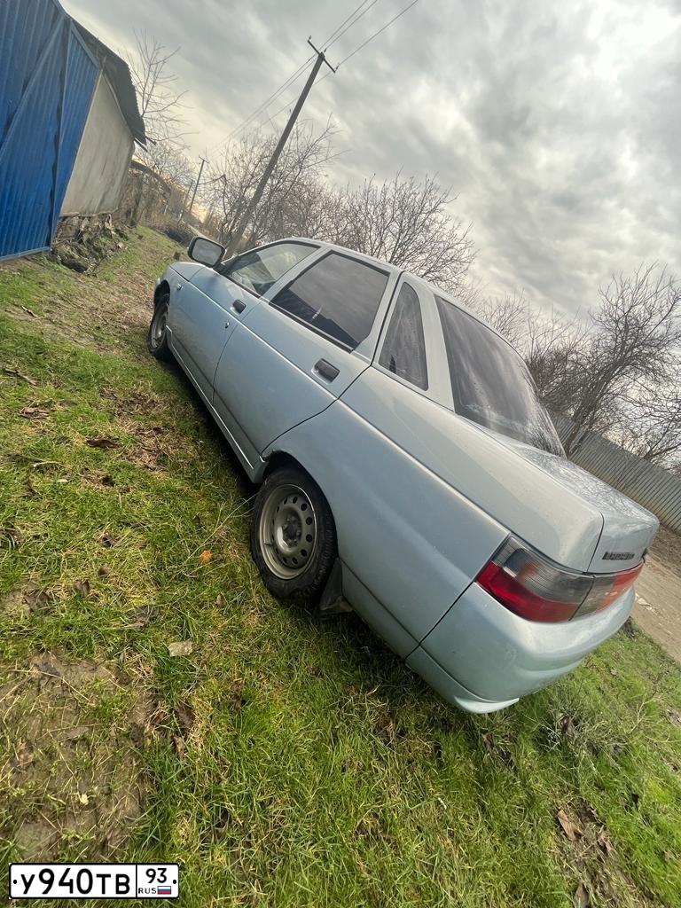 Фото автомобиля ВАЗ 21101, 2005 — госномер В705ХА09. Цвет: Серебристо-Желтый