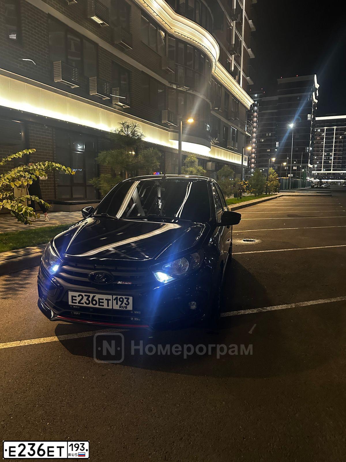 Фото автомобиля Лада Гранта, 2023 — госномер Е236ЕТ193