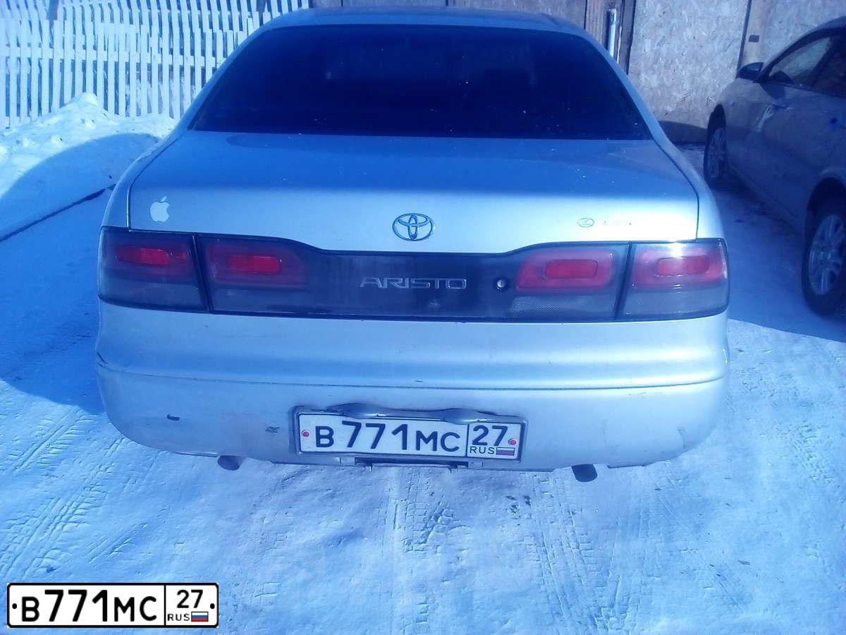 Фото автомобиля TOYOTA ARISTO, 1991 — госномер Е245ТК28