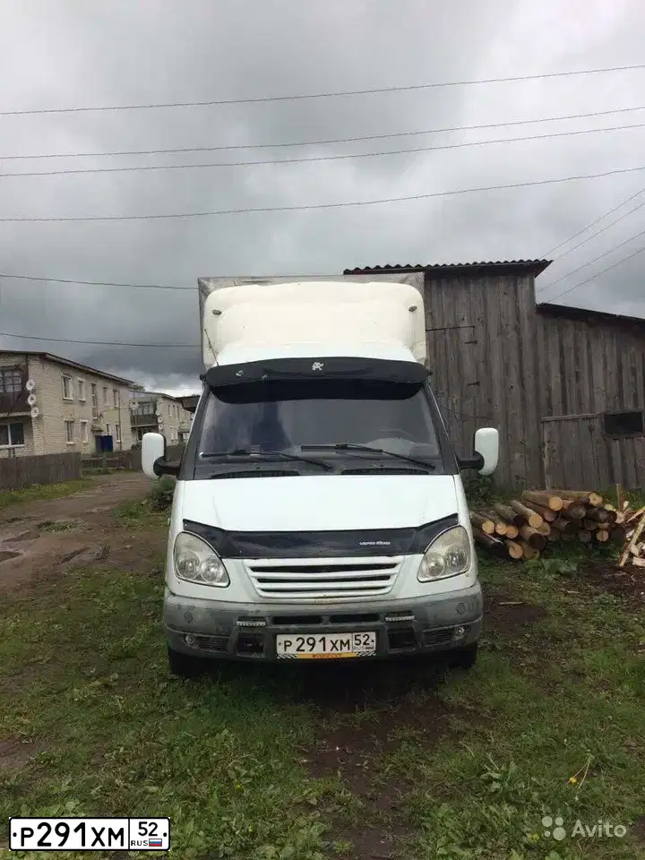 Фото автомобиля GAZ 3302 EL, 2006 — госномер Р291ХМ52. Цвет: БЕЛЫЙ