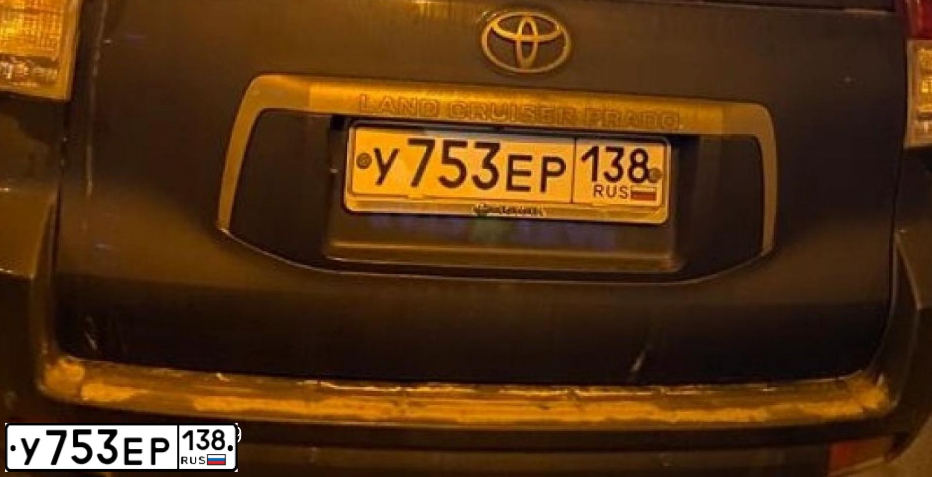 Фото автомобиля TOYOTA LANDCRUISER, 2012 — госномер М444АТ68. Цвет: ТЕМНО-СЕРЫЙ