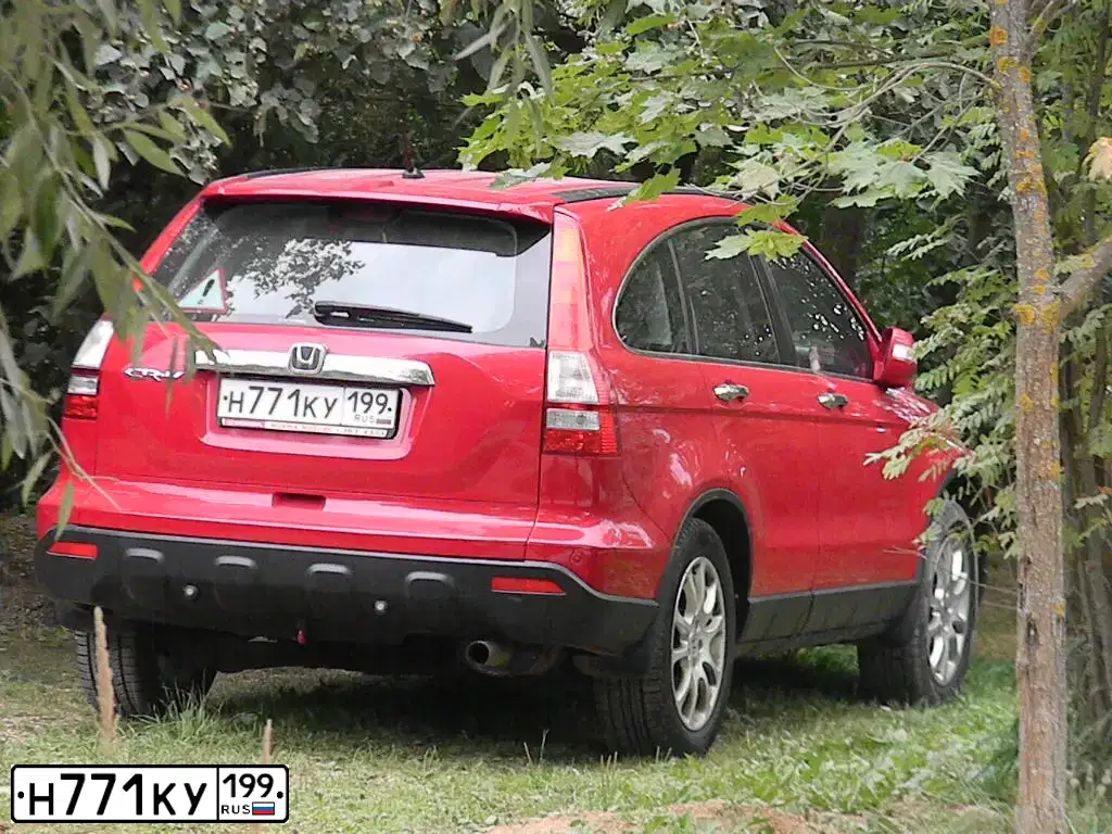 Фото автомобиля HONDA ХОНДА СR-V, 2015 — госномер М676ЕТ797. Цвет: Серый