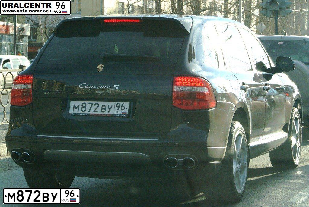 Фото автомобиля PORSCHE CAYENNE, 2008 — госномер С288АК550
