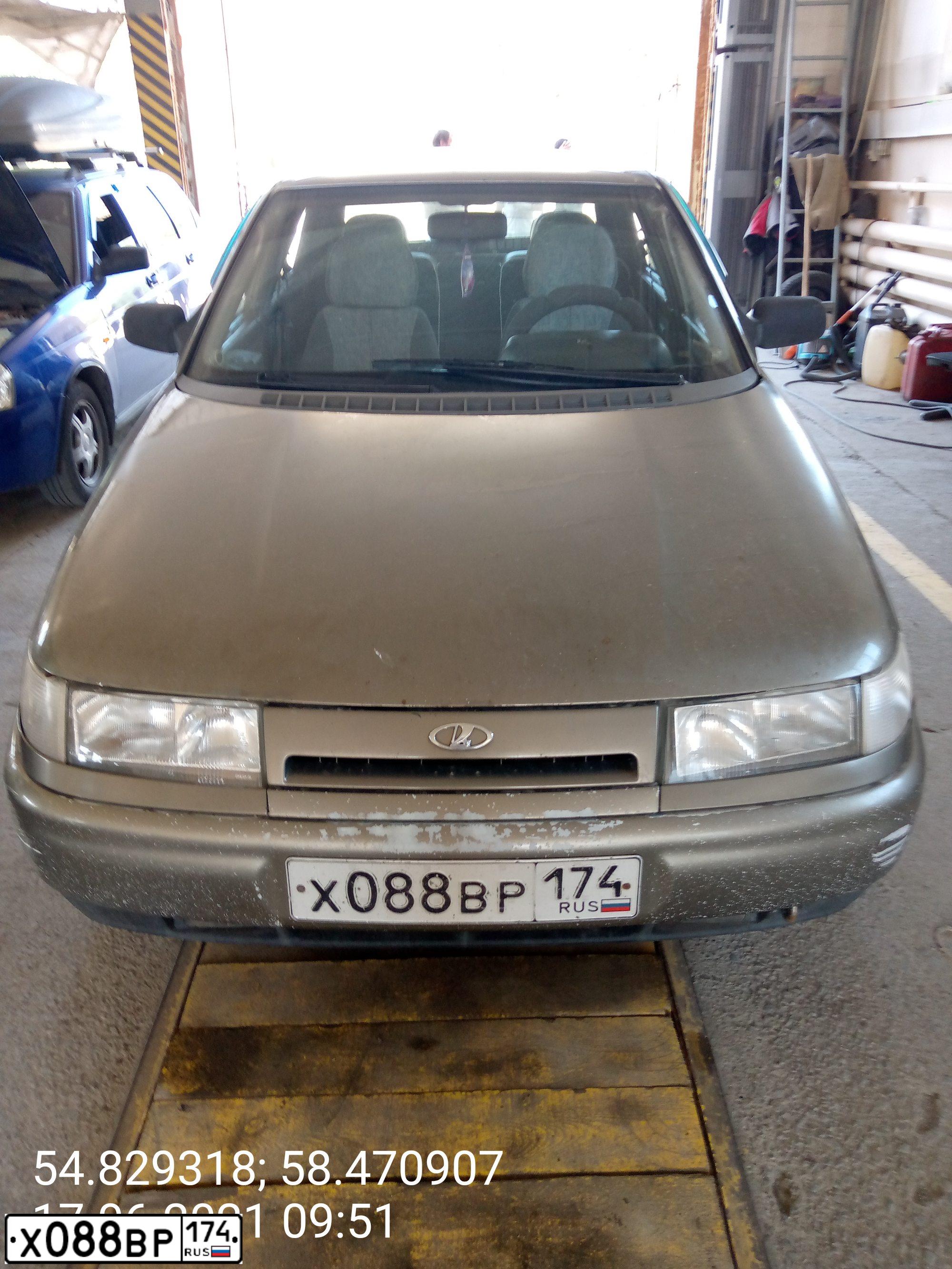 Фото автомобиля VAZ 2110 LADA, 2002 — госномер Х104АС774. Цвет: СЕРЕБРИСТЫЙ СЕРО-ЗЕЛЕНЫЙ