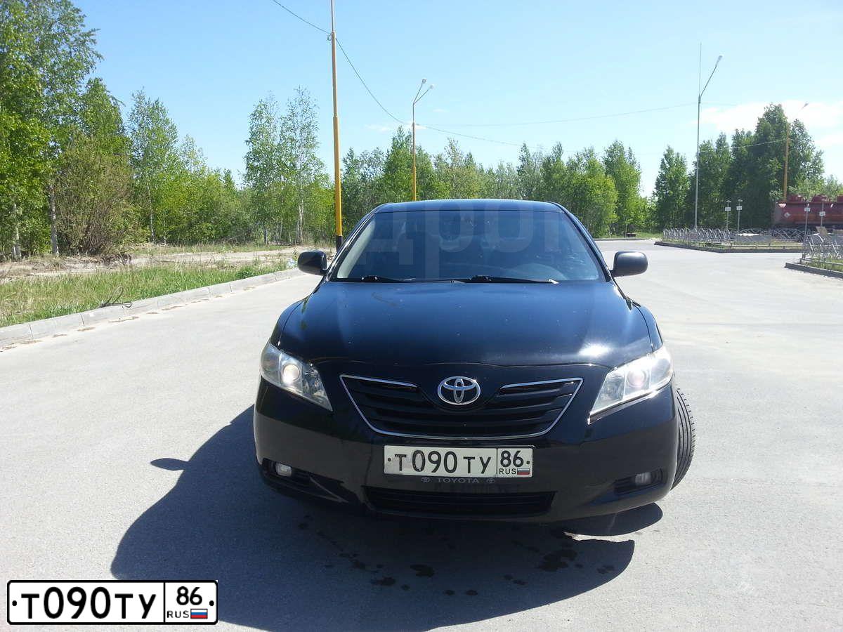 Фото автомобиля TOYOTA CAMRY, 2008 — госномер К999ЕЕ96. Цвет: ЧЕРНЫЙ