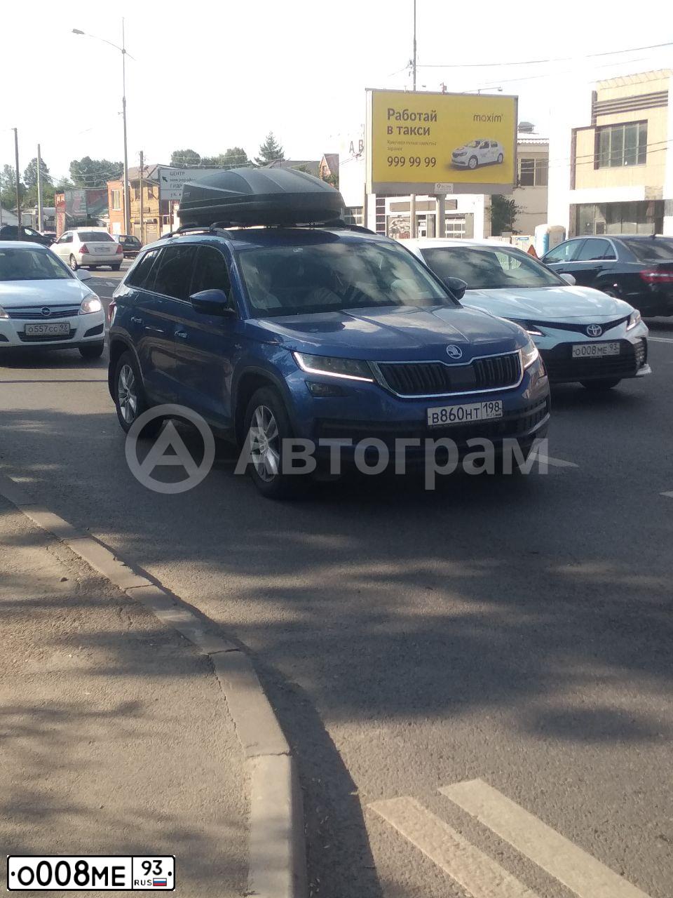 Фото автомобиля MITSUBISHI GALANT, 2007 — госномер О008МЕ93