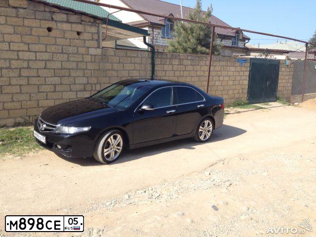 Фото автомобиля HONDA ACCORD, 2007 — госномер В923УС124. Цвет: ЧЕРНЫЙ
