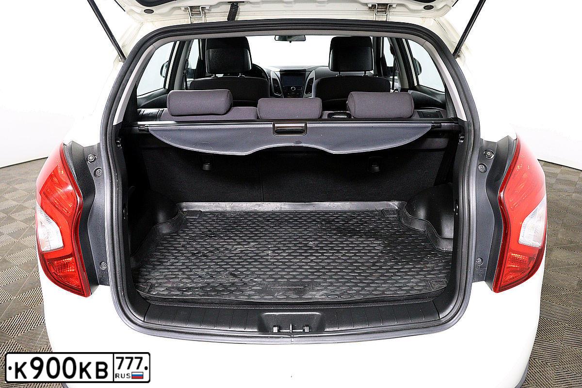 Фото автомобиля SSANGYONG ACTYON, 2013 — госномер У932ХА71. Цвет: Белый