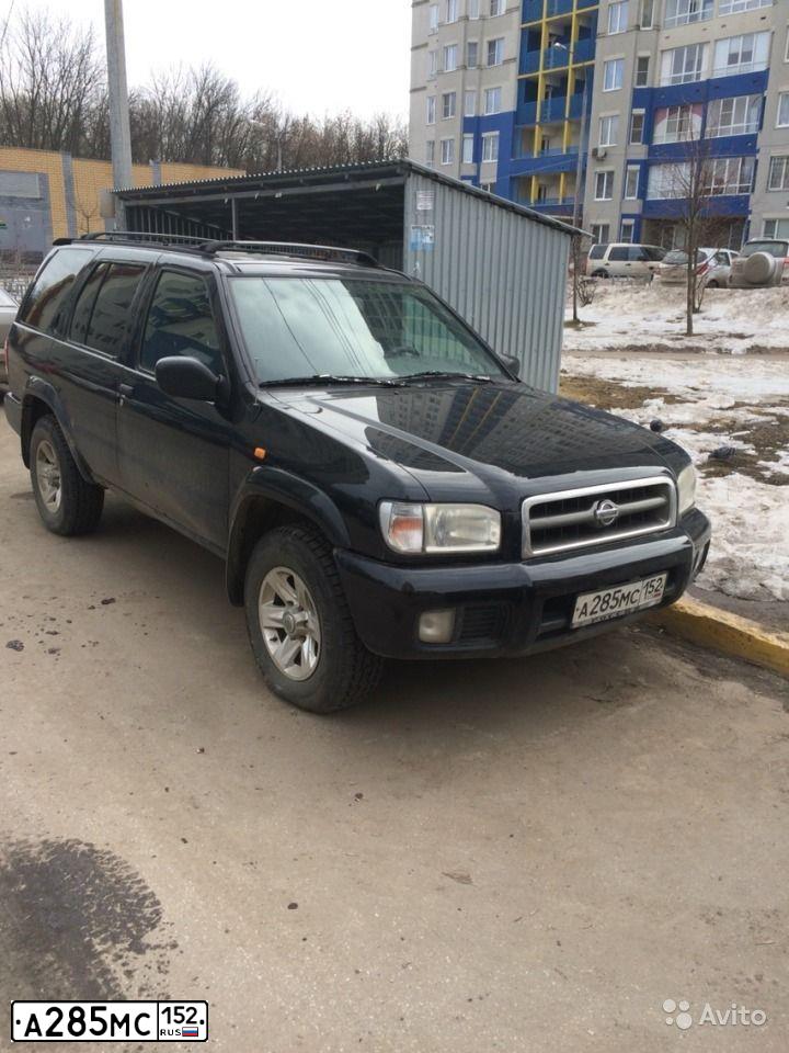Фото автомобиля NISSAN PATHFINDER, 1999 — госномер У982ЕК55. Цвет: ЧЕРНЫЙ