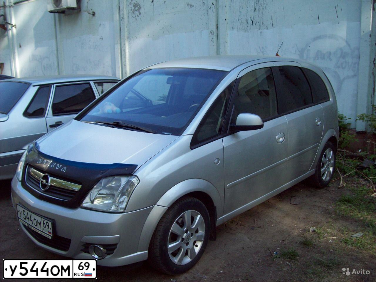 Фото автомобиля OPEL MERIVA, 2006 — госномер К147КЕ53. Цвет: Серебристый