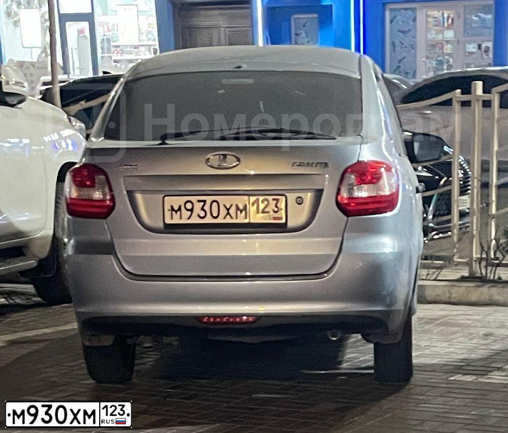 Фото автомобиля ВАЗ/LADA 219170/GRANTA, 2017 — госномер А164СХ123. Цвет: ЛЕДЯНОЙ-БЕЛЫЙ