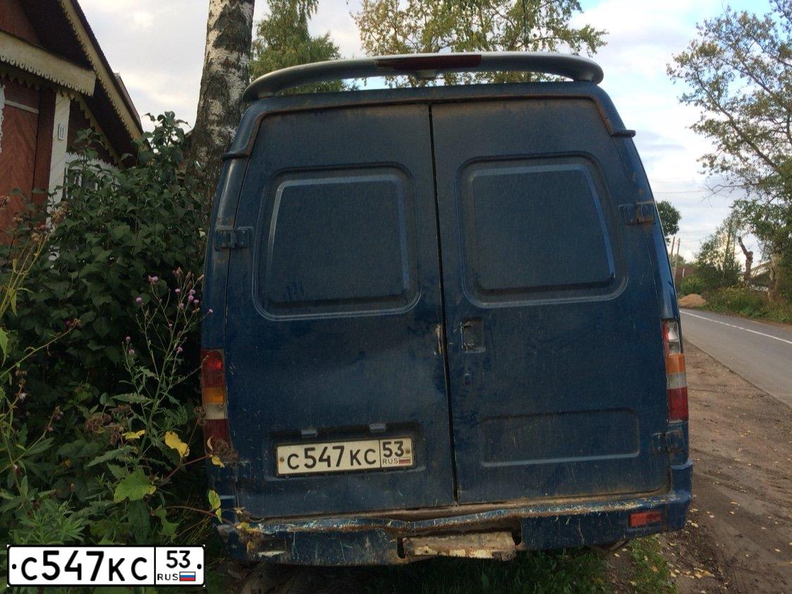 Фото автомобиля GAZ 2705, 2004 — госномер М628АВ53
