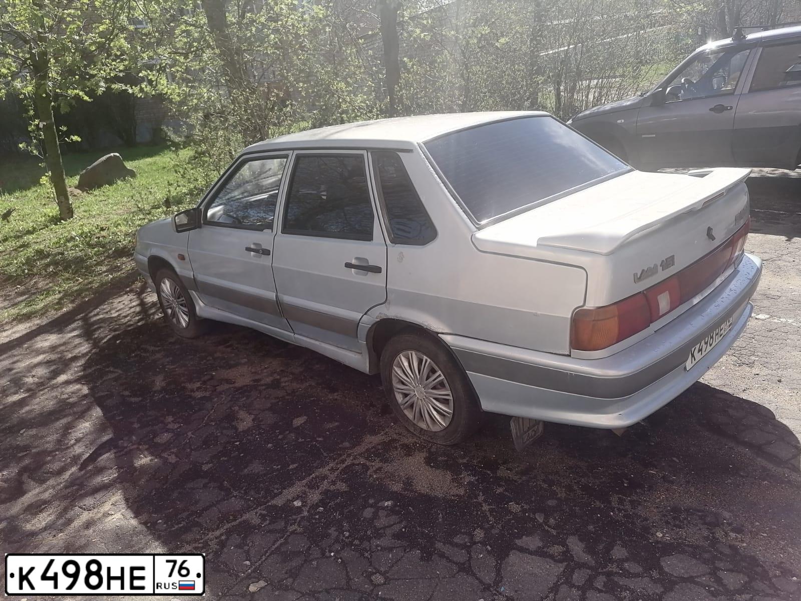 Фото автомобиля LADA 2115 SAMARA, 2005 — госномер С091ОМ790. Цвет: СЕРЕБРИСТО-ЖЕЛТЫЙ