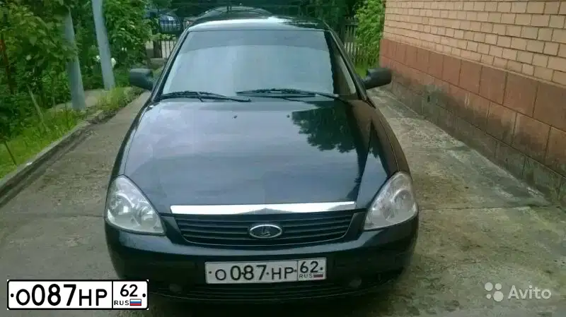 Фото автомобиля LADA 2172 PRIORA, 2008 — госномер К288АО156. Цвет: Сине-Черный