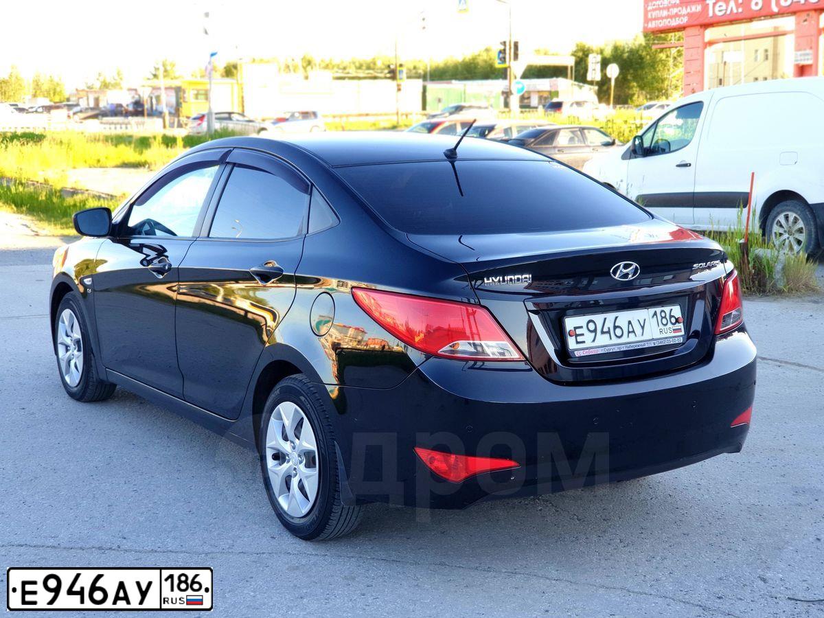 Фото автомобиля HYUNDAI SOLARIS, 2014 — госномер Е245КО186