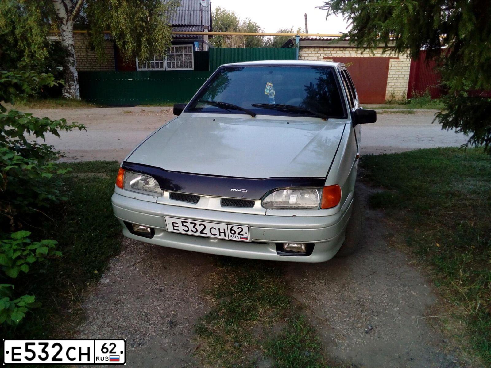 Фото автомобиля LADA 2114 SAMARA, 2004 — госномер Е532СН62. Цвет: СЕРЫЙ МЕТАЛЛИК