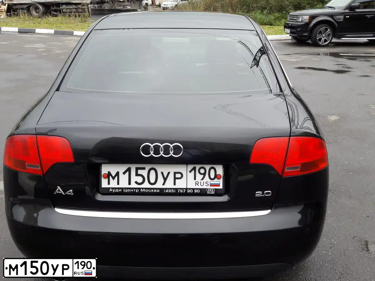 Фото автомобиля AUDI A4, 2007 — госномер Н456НТ82. Цвет: ЧЕРНЫЙ