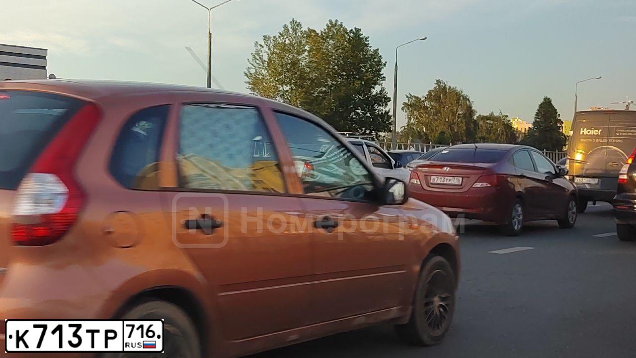 Фото автомобиля LADA 2112, 2008 — госномер К713ТР716. Цвет: СЕРО-СИНЕ ЗЕЛЕНЫЙ