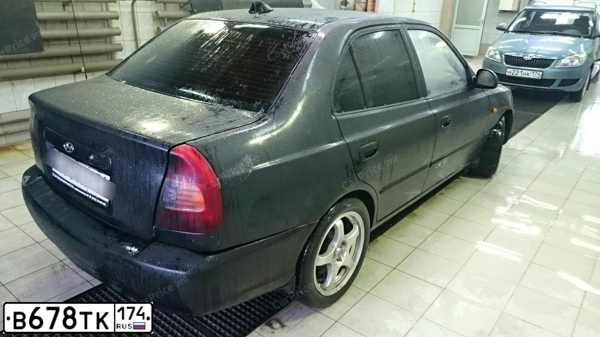 Фото автомобиля TAGAZ ACCENT, 2008 — госномер С301ВК716. Цвет: ЧЕРНЫЙ