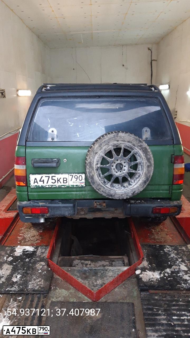 Фото автомобиля OPEL FRONTERA, 1997 — госномер В843МК790