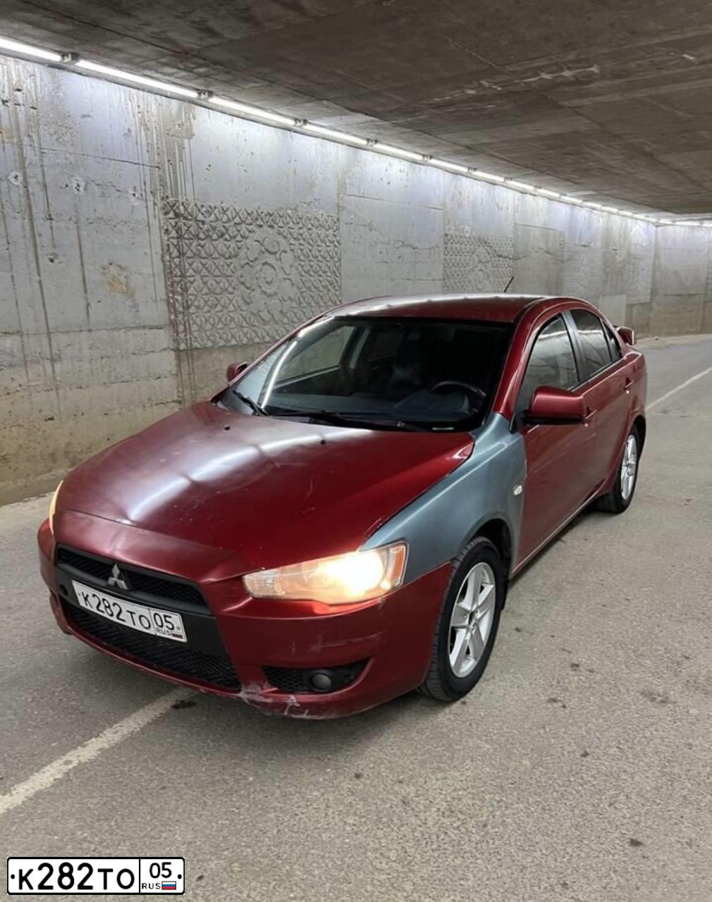 Фото автомобиля MITSUBISHI LANCER, 2008 — госномер Н360СР126