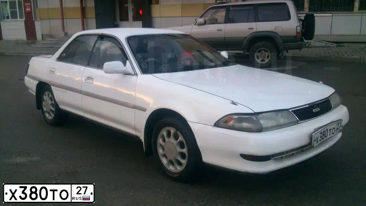 Фото автомобиля TOYOTA CARINA, 1991 — госномер Р275УР196