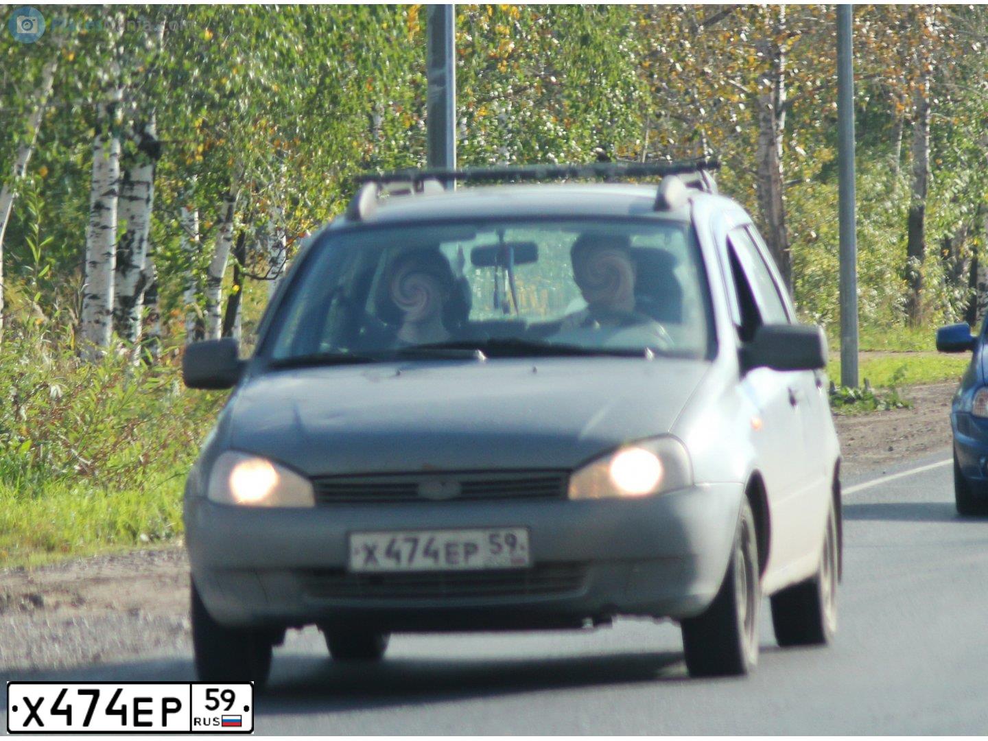 Фото автомобиля LADA 1117 KALINA, 2010 — госномер Х474ЕР59