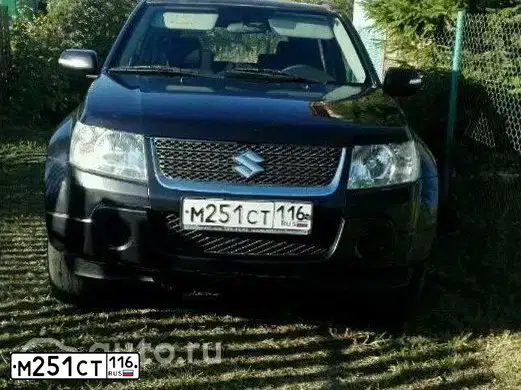 Фото автомобиля SUZUKI /GRAND/ VITARA, 2008 — госномер М251СТ116. Цвет: ЧЕРНЫЙ