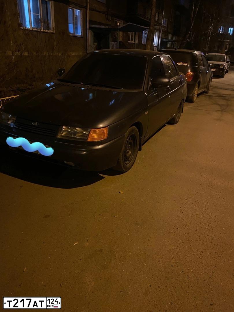 Фото автомобиля LADA 2110, 1999 — госномер Н783ХВ24. Цвет: ЗЕЛЕНЫЙ