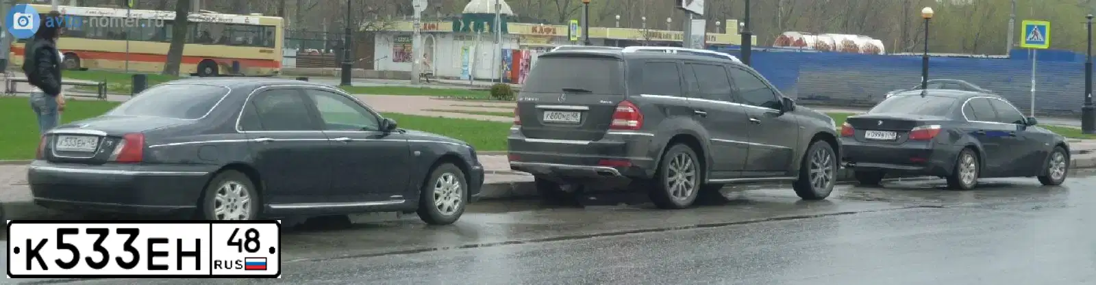 Фото автомобиля ROVER 75, 2000 — госномер К533ЕН48. Цвет: Синий
