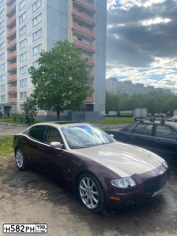 Фото автомобиля MASERATI QUATTROPORTE, 2005 — госномер К455УМ186