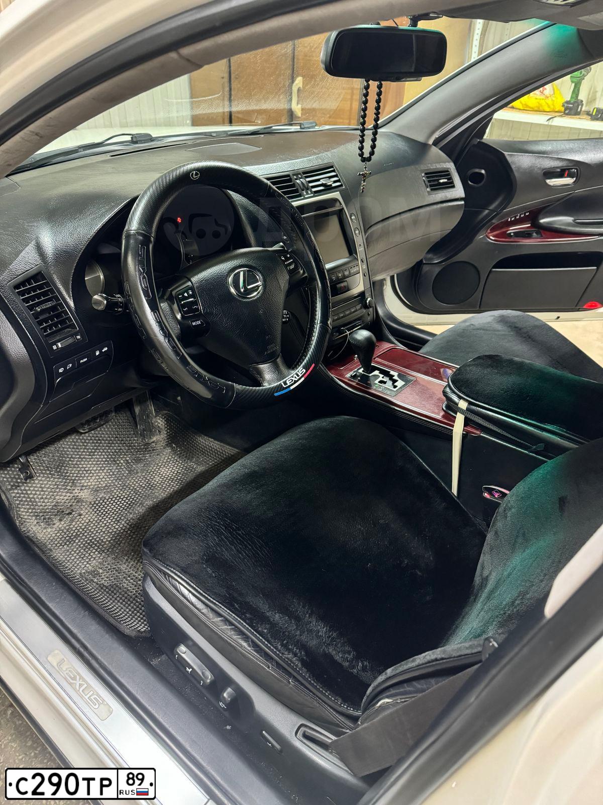 Фото автомобиля LEXUS GS, 2006 — госномер Н007ВА174. Цвет: Белый