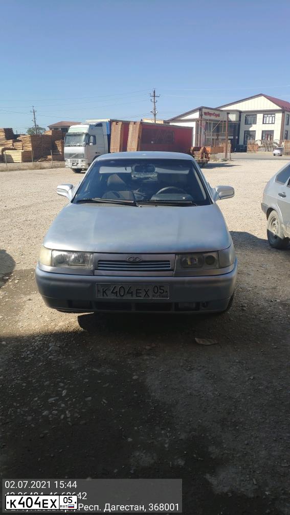 Фото автомобиля LADA 1117 KALINA, 2010 — госномер С839СС21. Цвет: Серебристый