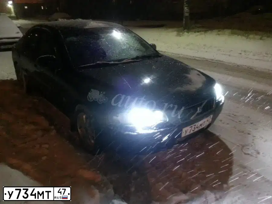 Фото автомобиля VOLVO S60, 2001 — госномер У734МТ47. Цвет: СИНИЙ