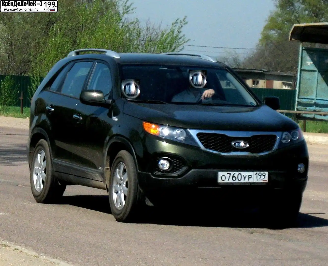 Фото автомобиля KIA SORENTO, 2009 — госномер Р799УН69