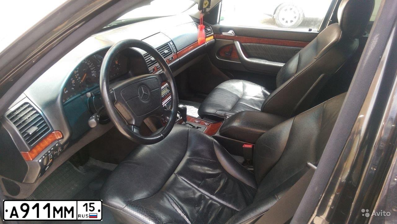 Фото автомобиля MERCEDES-BENZ S320, 1999 — госномер В140ОР06. Цвет: ЧЕРНЫЙ
