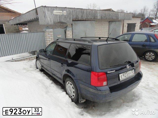 Фото автомобиля VOLKSWAGEN PASSAT, 1998 — госномер С850НТ777. Цвет: СИНИЙ