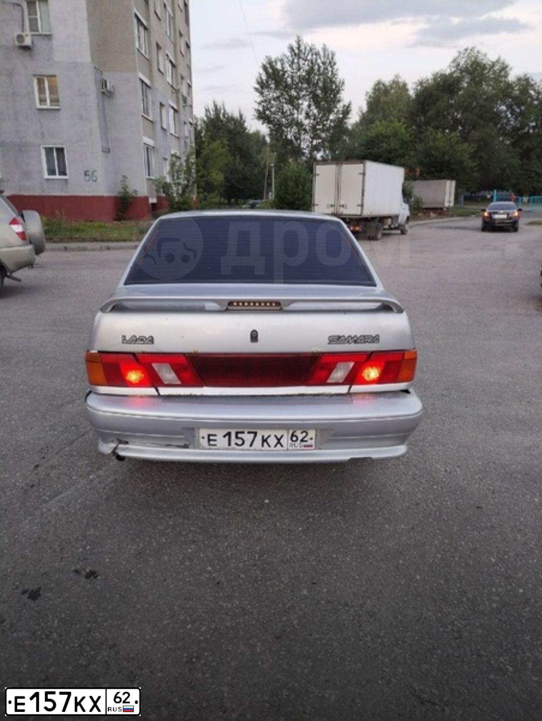 Фото автомобиля ВАЗ 21154 LADA SAMARA, 2007 — госномер Е433МЕ164. Цвет: Светло-серебристый металик