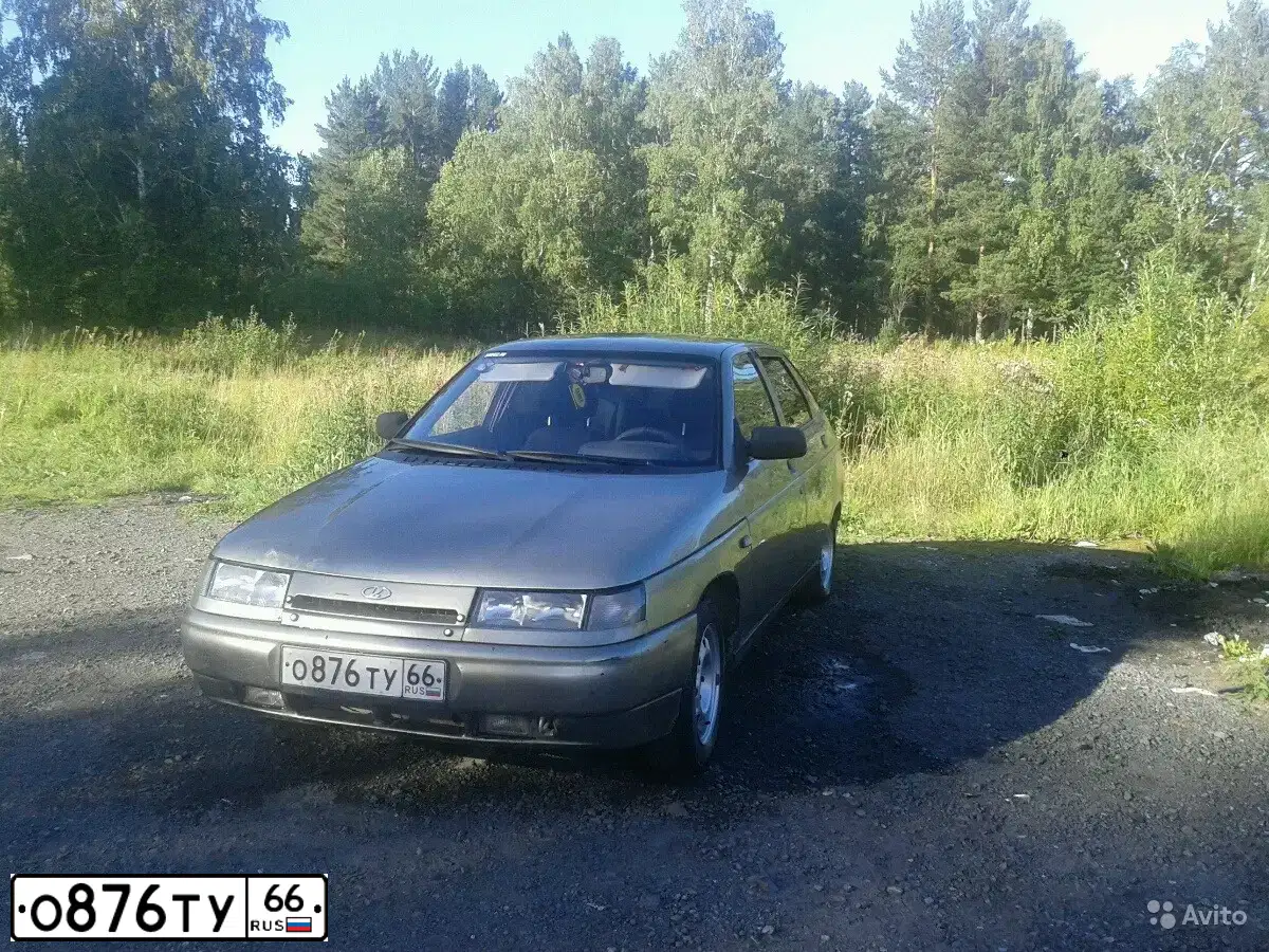 Фото автомобиля VAZ 2112 LADA, 2001 — госномер О876ТУ66. Цвет: СЕРО-ЗЕЛЕНЫЙ