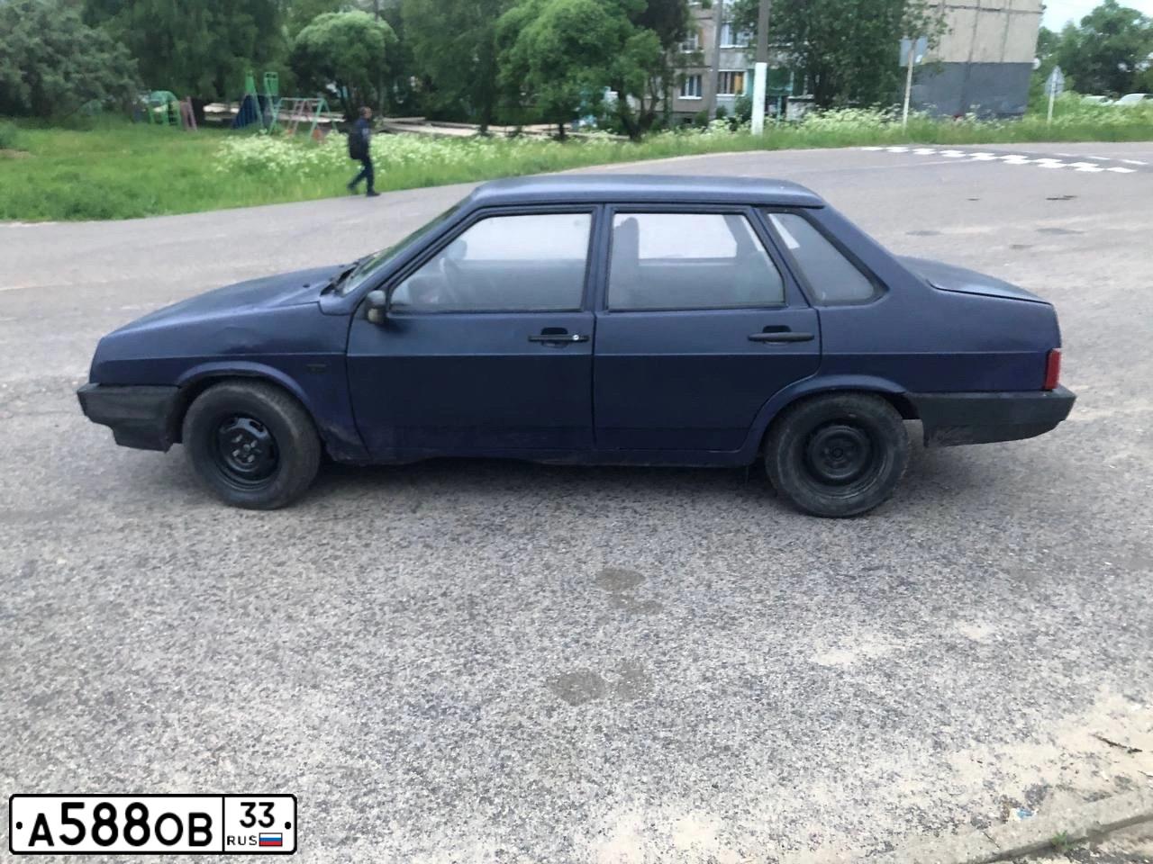 Фото автомобиля LADA 2109 SAMARA, 1998 — госномер С100АМ97. Цвет: СЕРЕБРИСТО-СИНИЙ