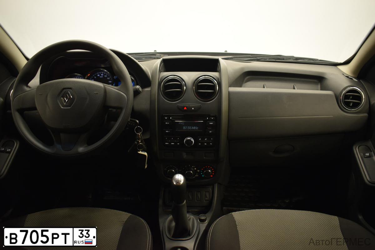 Фото автомобиля RENAULT DUSTER, 2016 — госномер О280ВТ32. Цвет: ЧЕРНЫЙ
