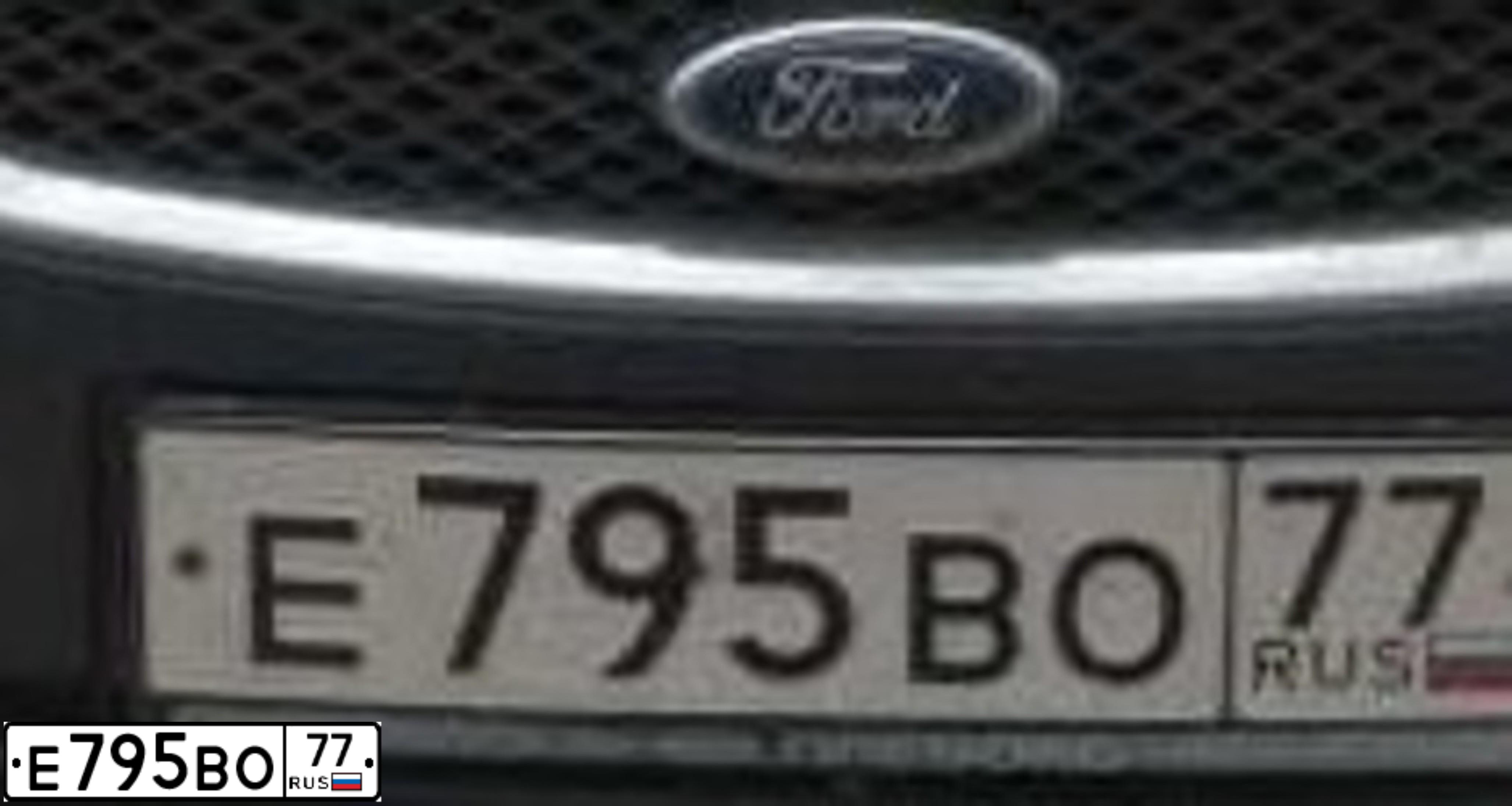 Фото автомобиля FORD FOCUS, 2007 — госномер Е795ВО77. Цвет: СЕРЫЙ ТЕМНЫЙ