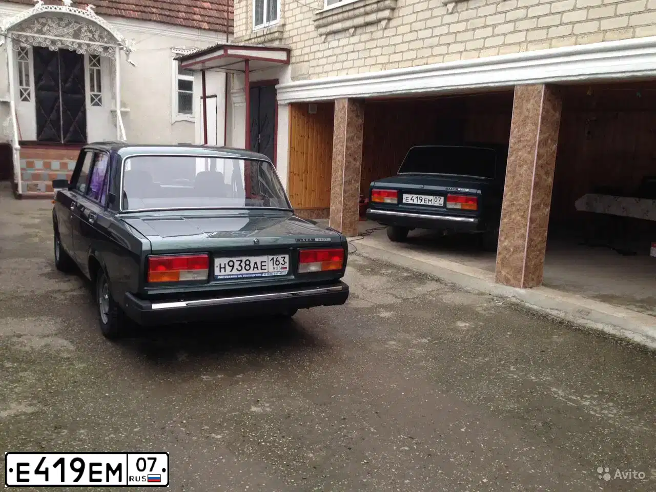 Фото автомобиля LADA 2107, 2009 — госномер К457УК95. Цвет: СЕРЕБРИСТЫЙ