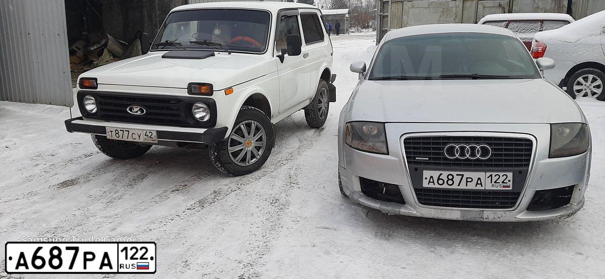 Фото автомобиля AUDI TT, 2004 — госномер М863ВА181