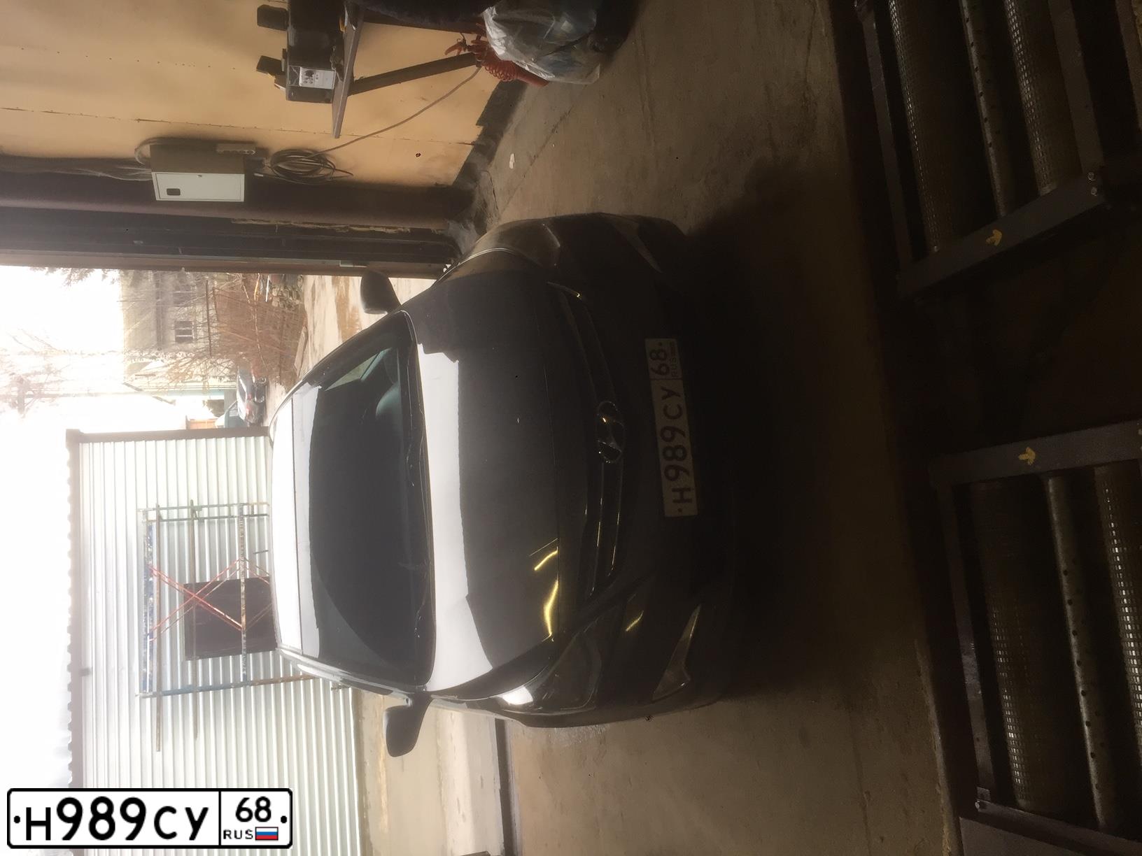 Фото автомобиля HYUNDAI SOLARIS, 2014 — госномер Н989СУ68. Цвет: ТЕМНО-СЕРЫЙ
